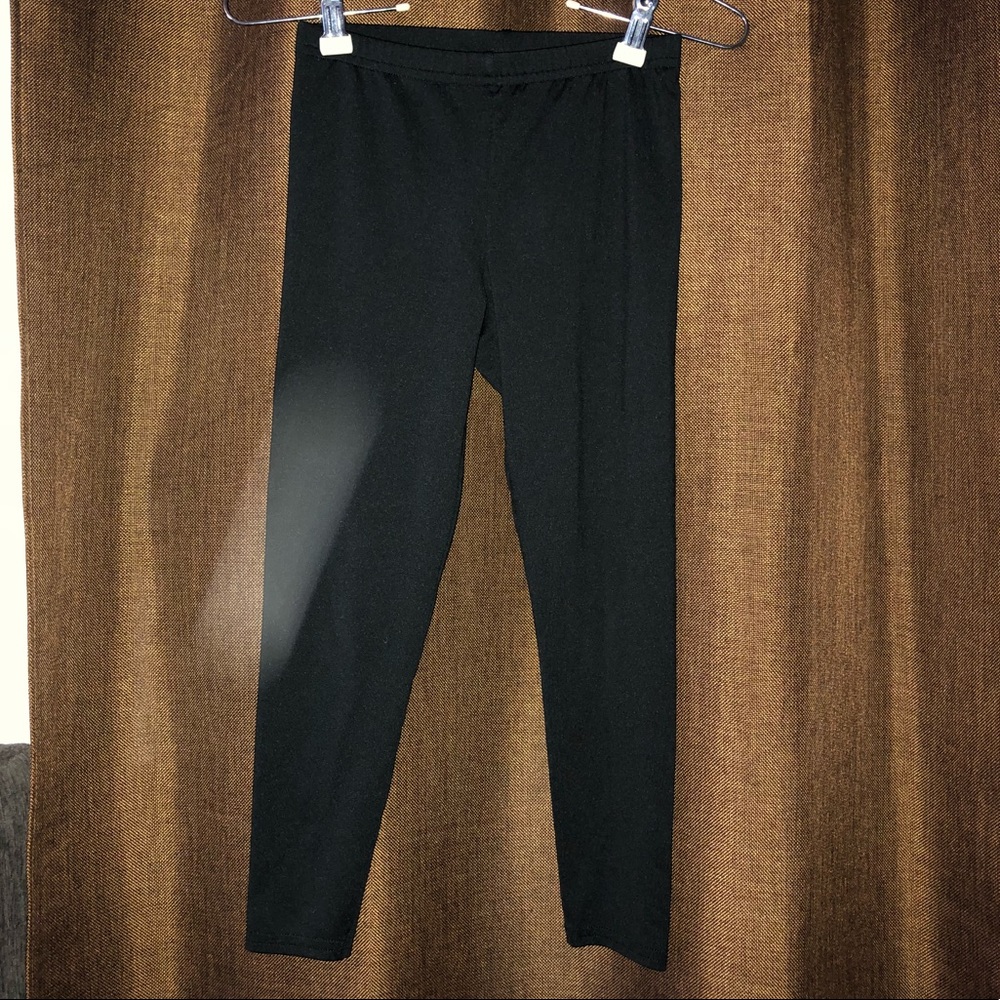 EUC Varsity Spirit Black warmup leggings Size YM